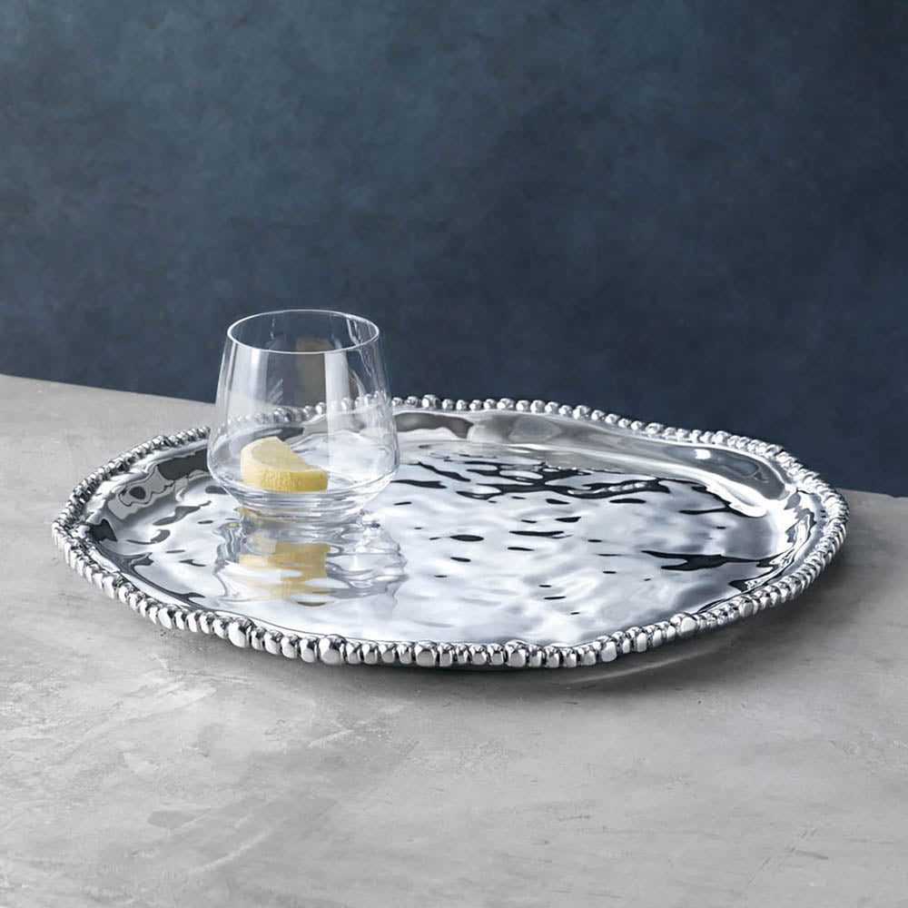 Organic Pearl Medium Nova Platter by Beatriz Ball - 3