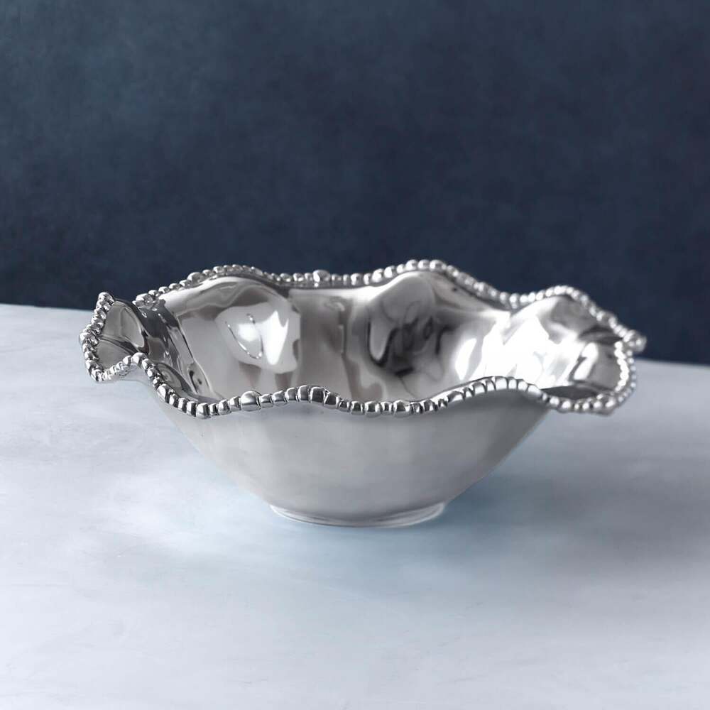 Organic Pearl Medium Nova Platter by Beatriz Ball 