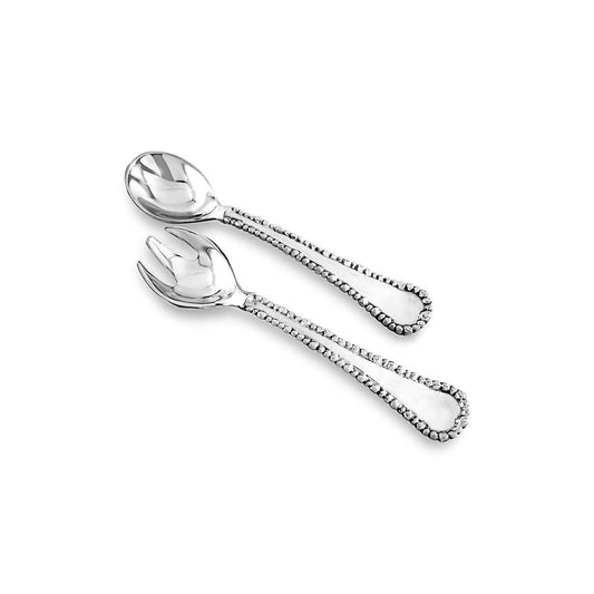 Organic Pearl Salad Servers by Beatriz Ball 