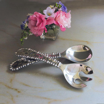 Organic Pearl Salad Servers by Beatriz Ball - 7