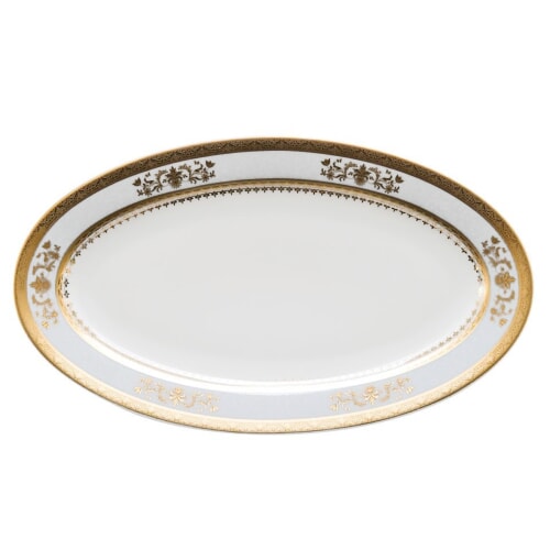Orsay White Relish Dish by Philippe Deshoulieres 
