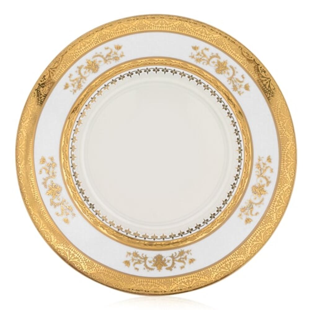 Orsay White Tea Saucer by Philippe Deshoulieres