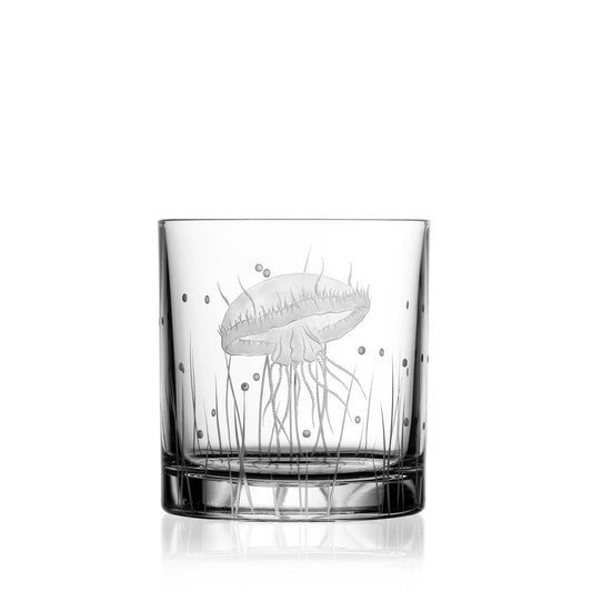 Pacifica Clear Double Old Fashioned Glass by Varga Crystal 