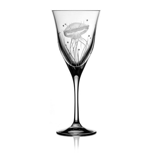 Pacifica Clear Water Glass by Varga Crystal 