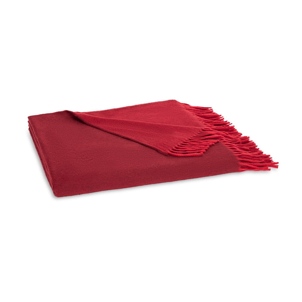 Paley Throw Crimson & Scarlet 