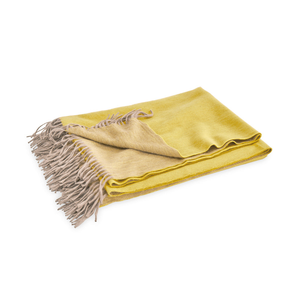 Paley Throw Yellow & Natural 
