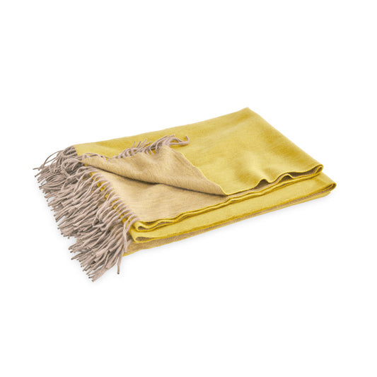 Paley Throw Yellow & Natural 
