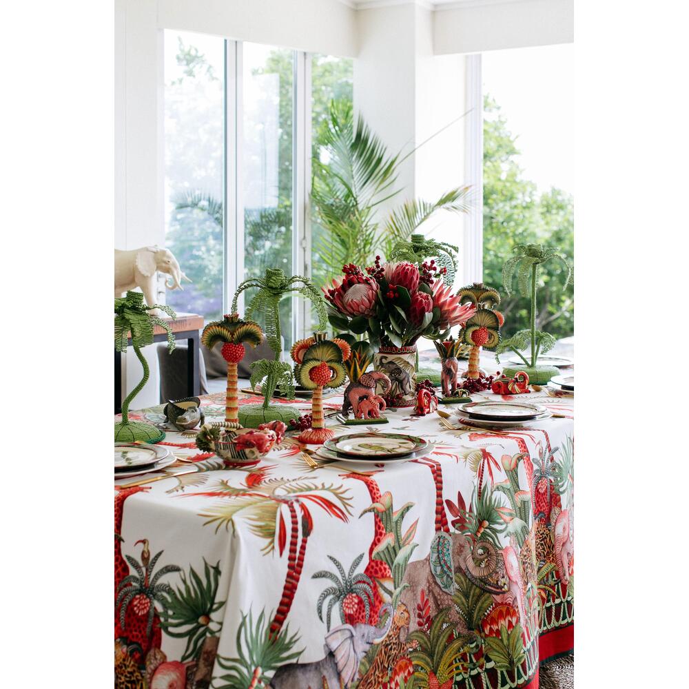 Palm Parade Tablecloth - Cotton by Ngala Trading Company Additional Image - 15