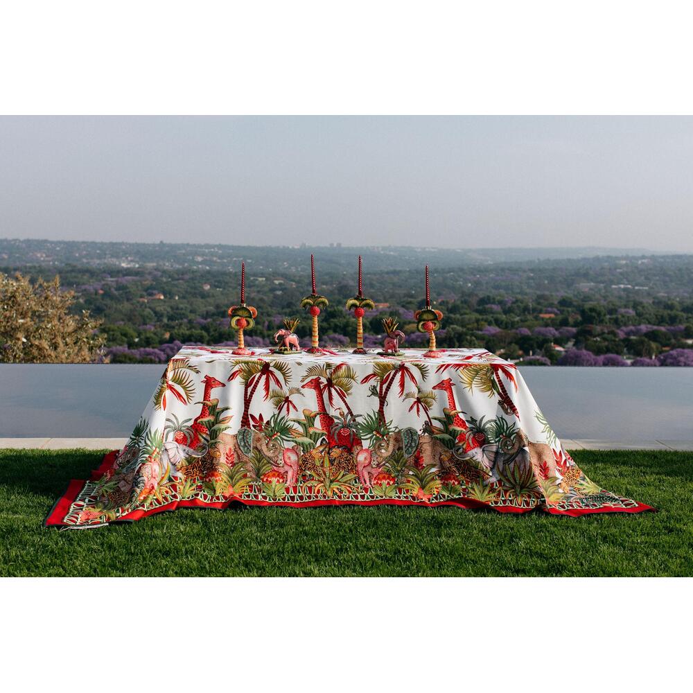 Palm Parade Tablecloth - Cotton by Ngala Trading Company Additional Image - 19