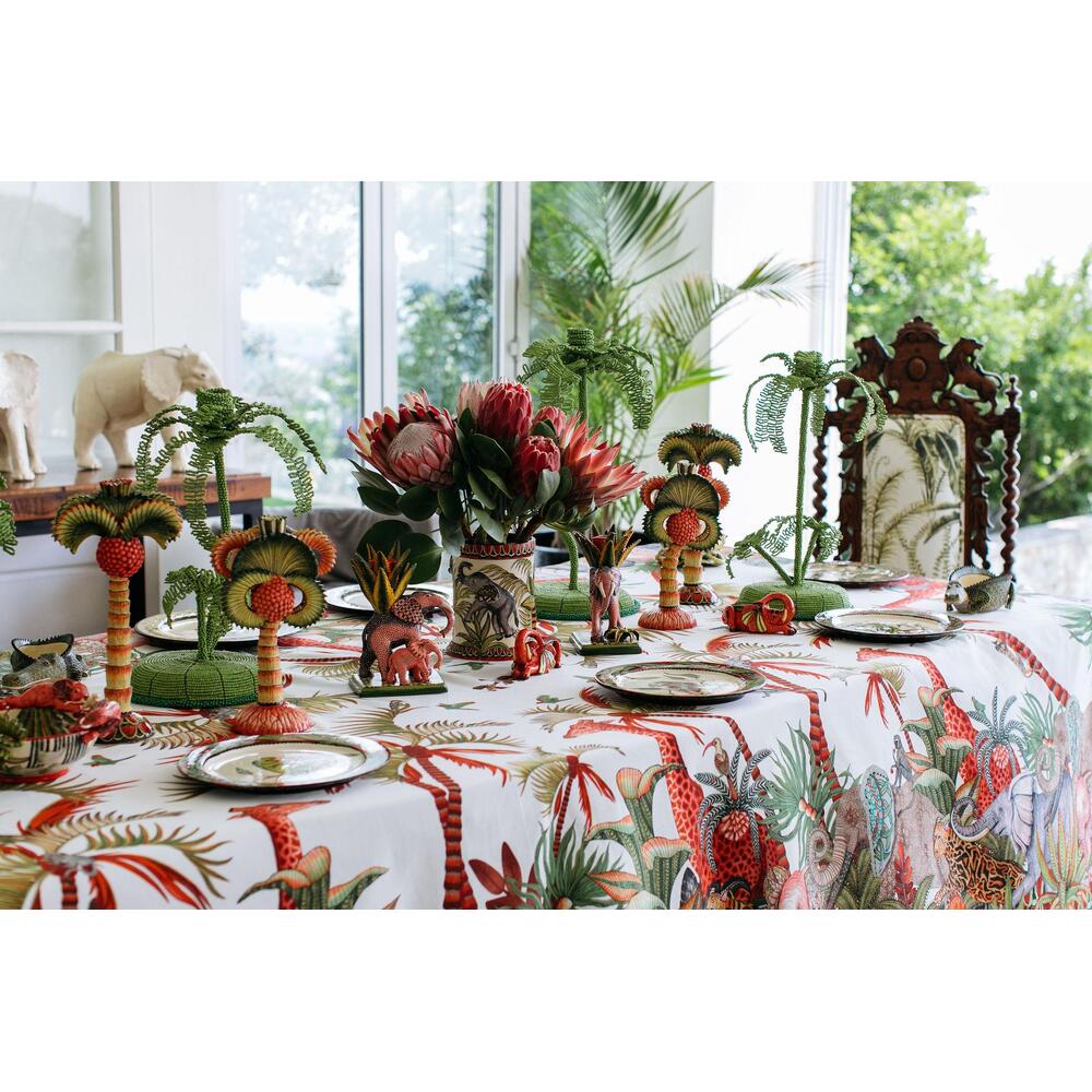 Palm Parade Tablecloth - Cotton by Ngala Trading Company Additional Image - 8