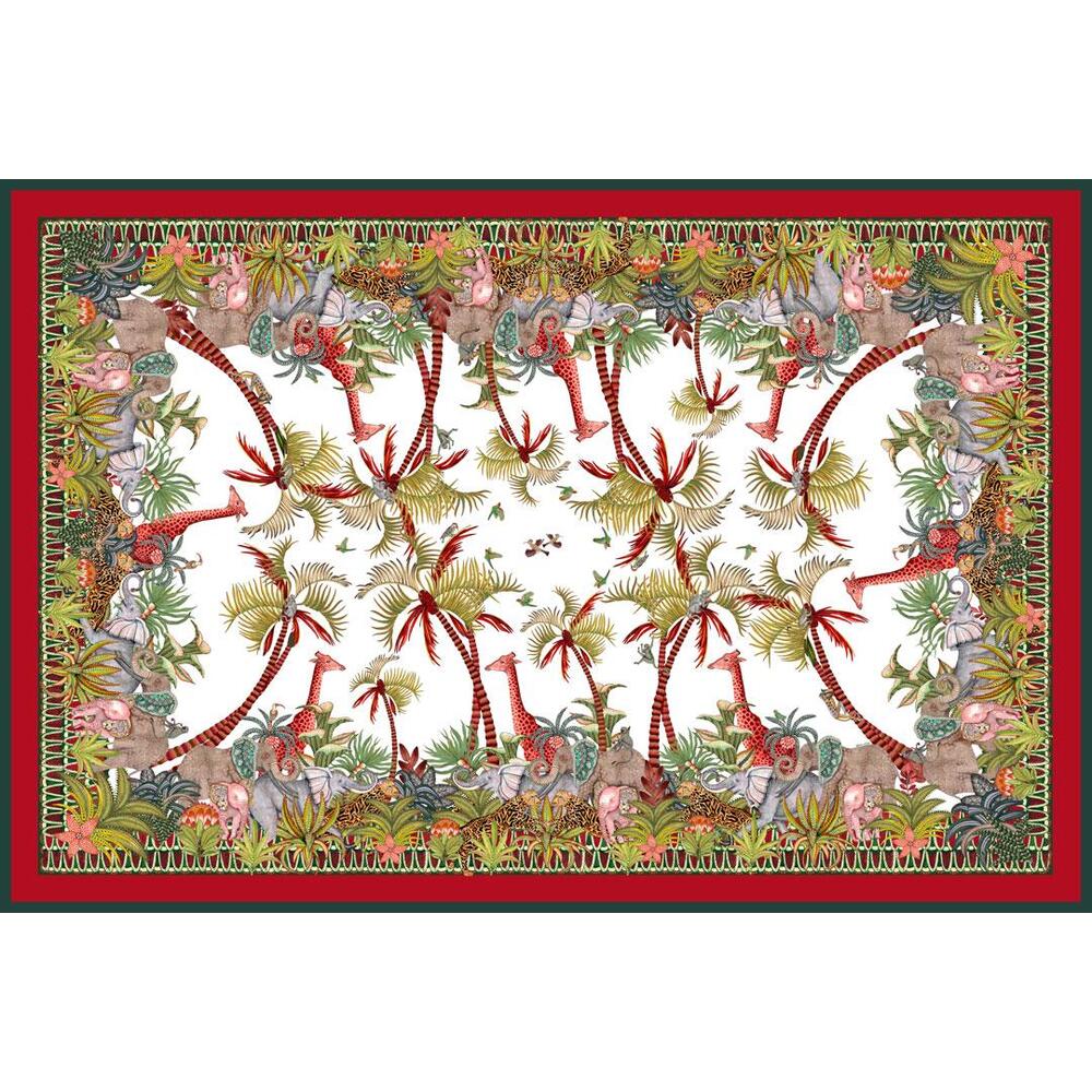 Palm Parade Tablecloth - Cotton by Ngala Trading Company