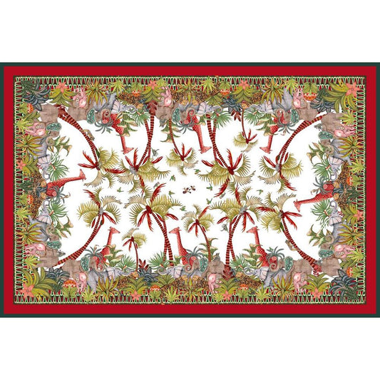 Palm Parade Tablecloth - Cotton by Ngala Trading Company