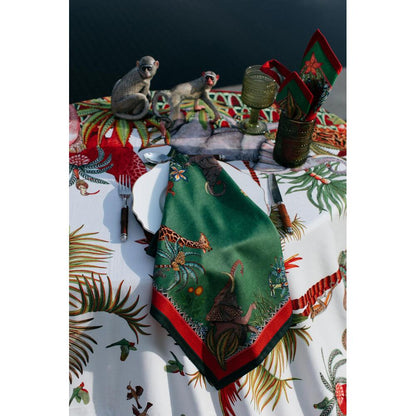 Palm Parade Tablecloth - Cotton - Square by Ngala Trading Company Additional Image - 16