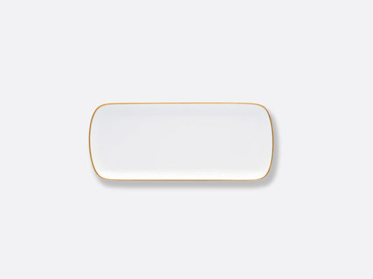 Palmyra Cake Platter Rectangular 15" by Bernardaud 