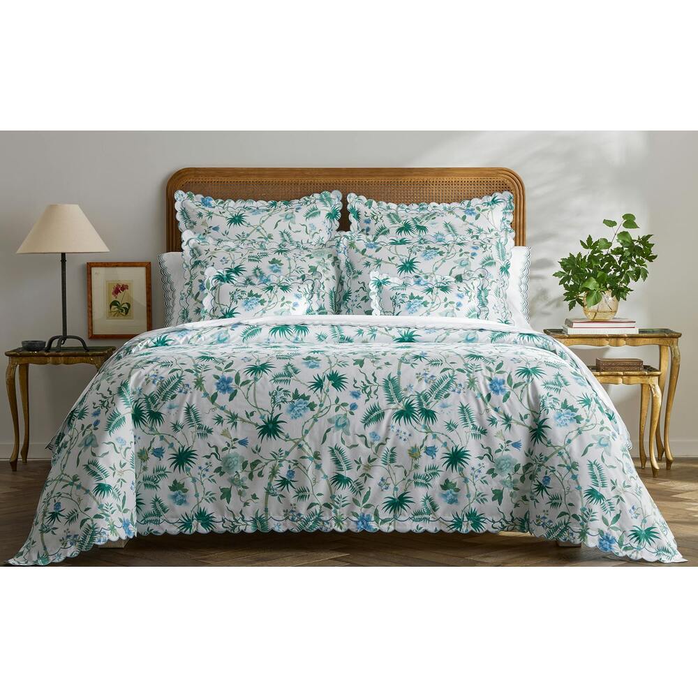 Palmyra Pillowcase Pair Emerald 1