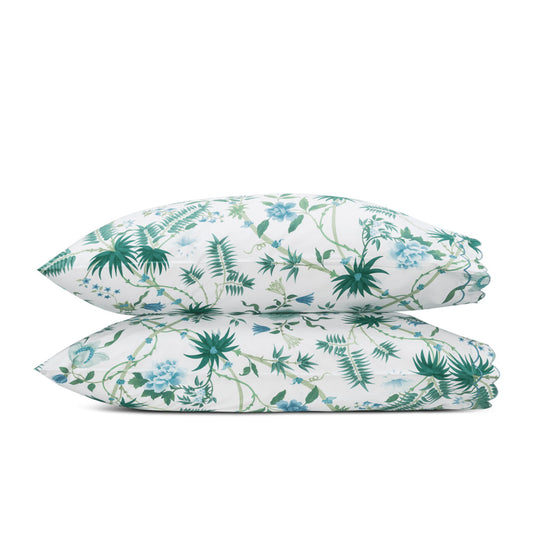 Palmyra Pillowcase Pair Emerald 