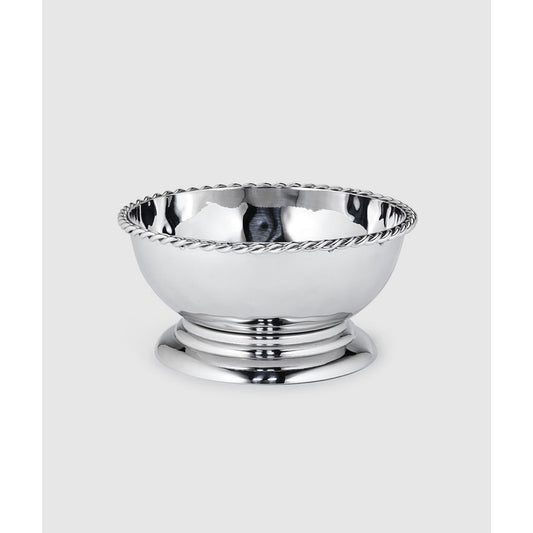 Paloma Footed Bowl with Braided Wire by Mary Jurek Design 