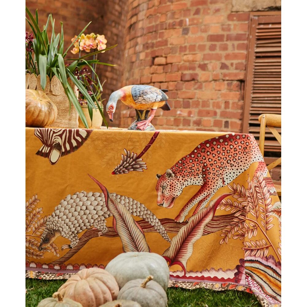 Pangolin Park Tablecloth - Cotton by Ngala Trading Company Additional Image - 14
