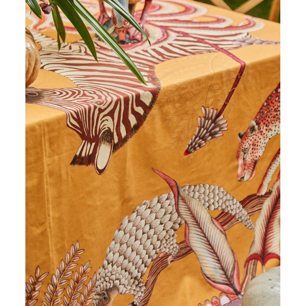 Pangolin Park Tablecloth - Cotton by Ngala Trading Company Additional Image - 16
