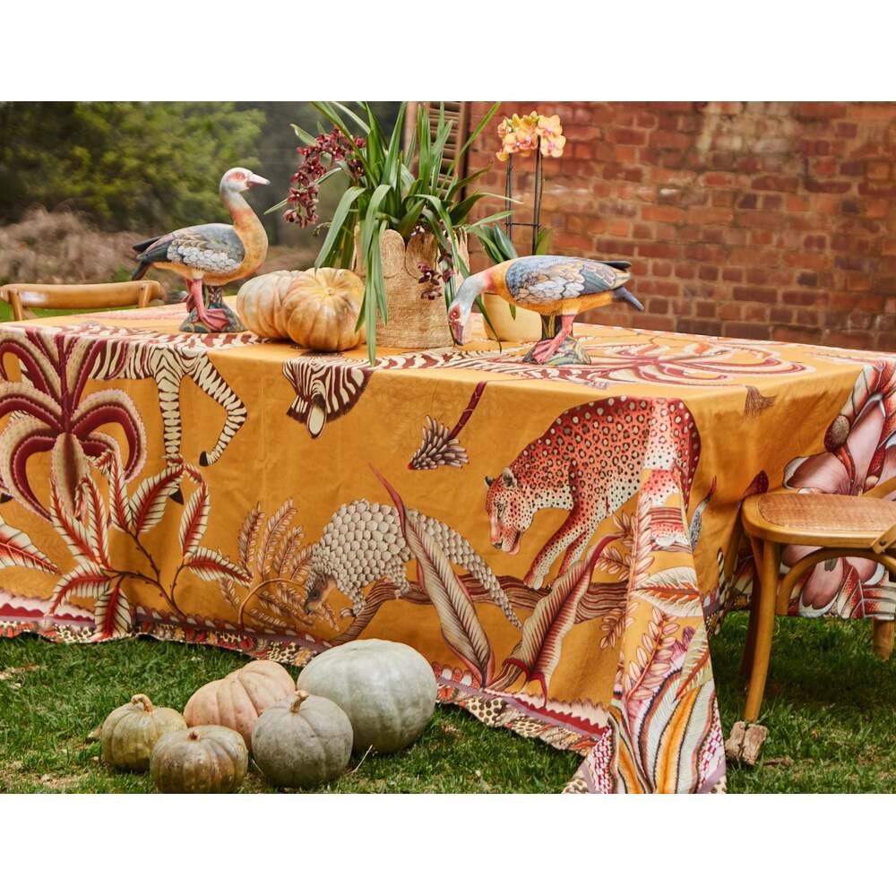Pangolin Park Tablecloth - Cotton by Ngala Trading Company Additional Image - 17