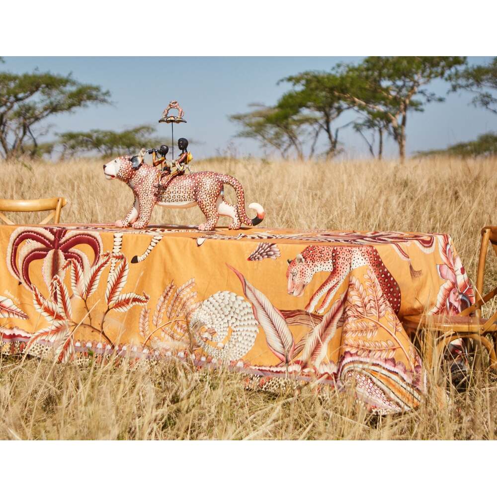 Pangolin Park Tablecloth - Cotton by Ngala Trading Company Additional Image - 26