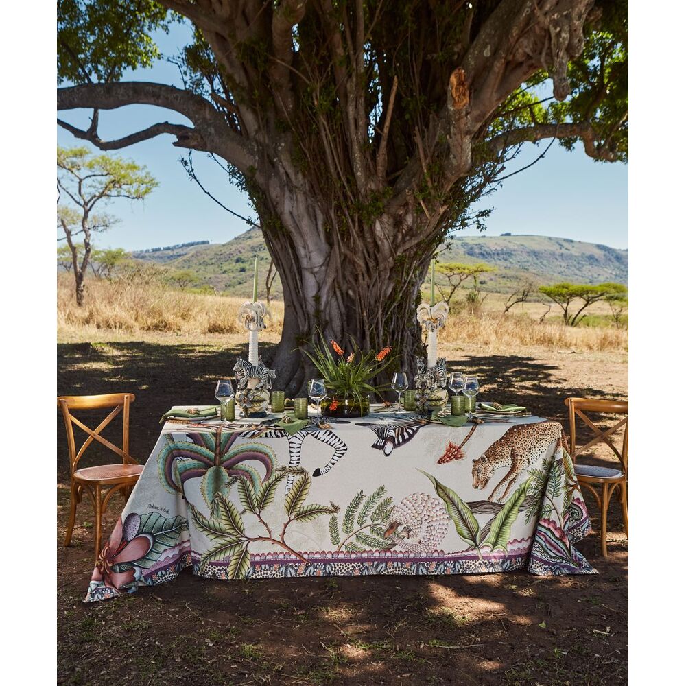 Pangolin Park Tablecloth - Cotton by Ngala Trading Company Additional Image - 31