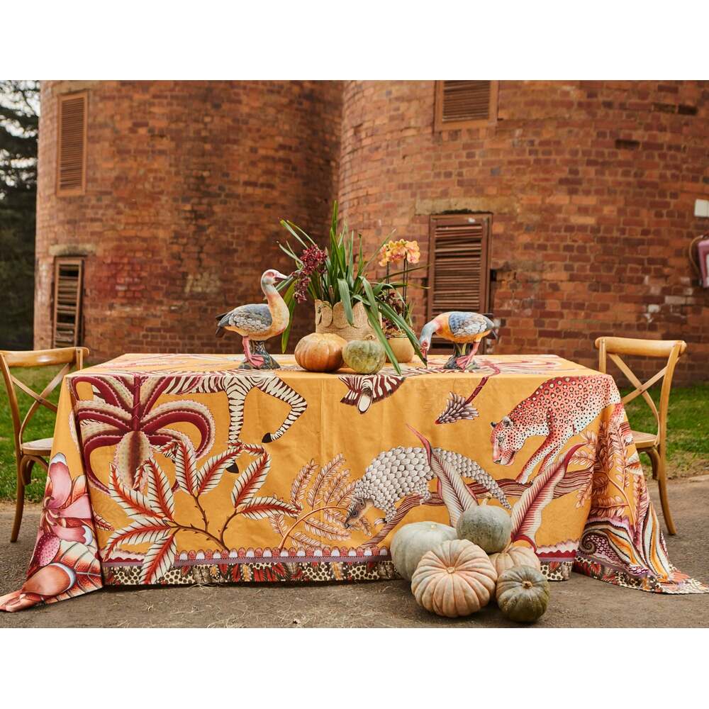 Pangolin Park Tablecloth - Cotton by Ngala Trading Company Additional Image - 6