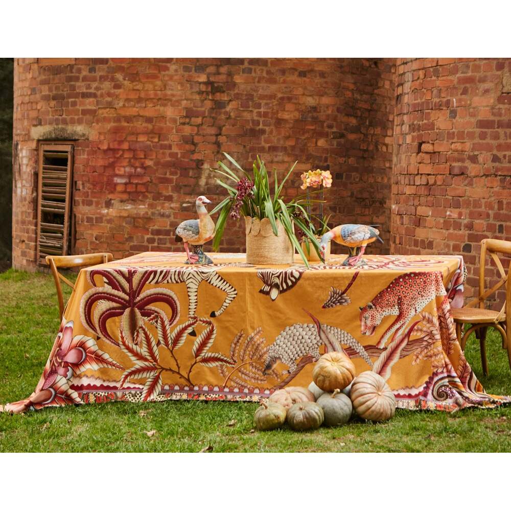 Pangolin Park Tablecloth - Cotton by Ngala Trading Company Additional Image - 8