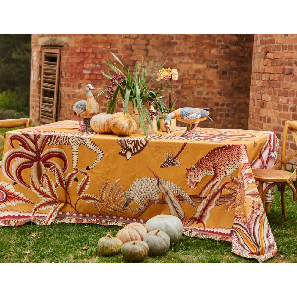 Pangolin Park Tablecloth - Cotton by Ngala Trading Company Additional Image - 9