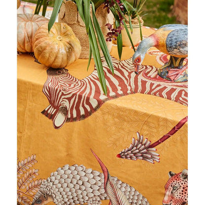 Pangolin Park Tablecloth - Cotton Square by Ngala Trading Company Additional Image - 10