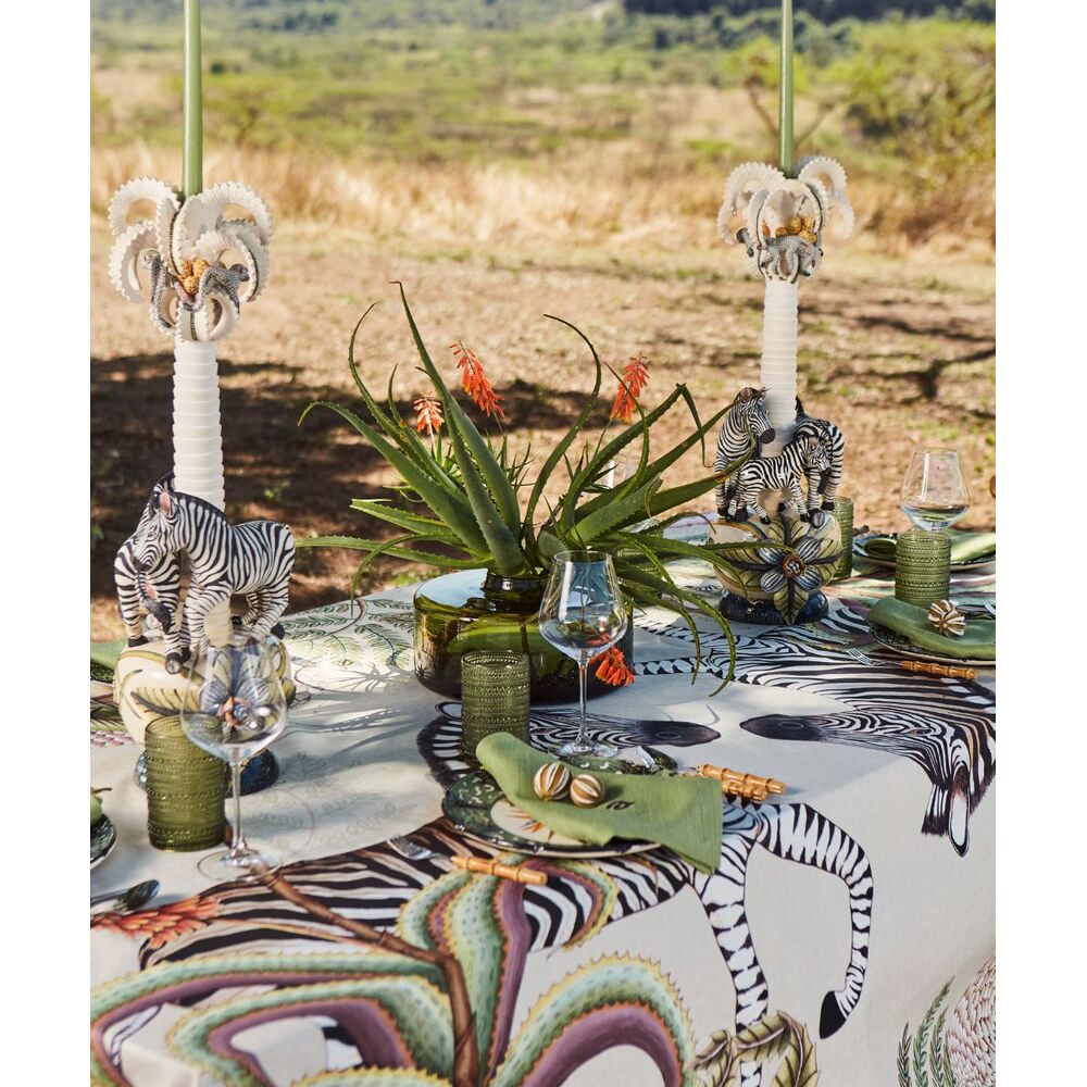 Pangolin Park Tablecloth - Cotton Square by Ngala Trading Company Additional Image - 23