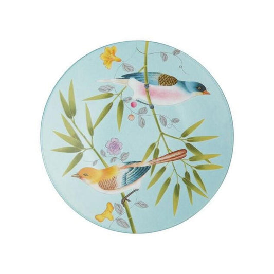 Paradis Turquoise Dessert Plate by Raynaud 