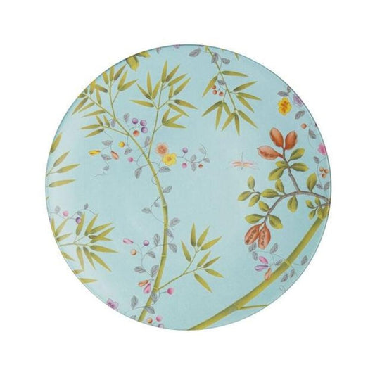 Paradis Turquoise Dinner Plate by Raynaud 