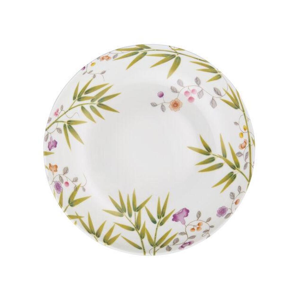 Paradis White Soup Plate by Raynaud 