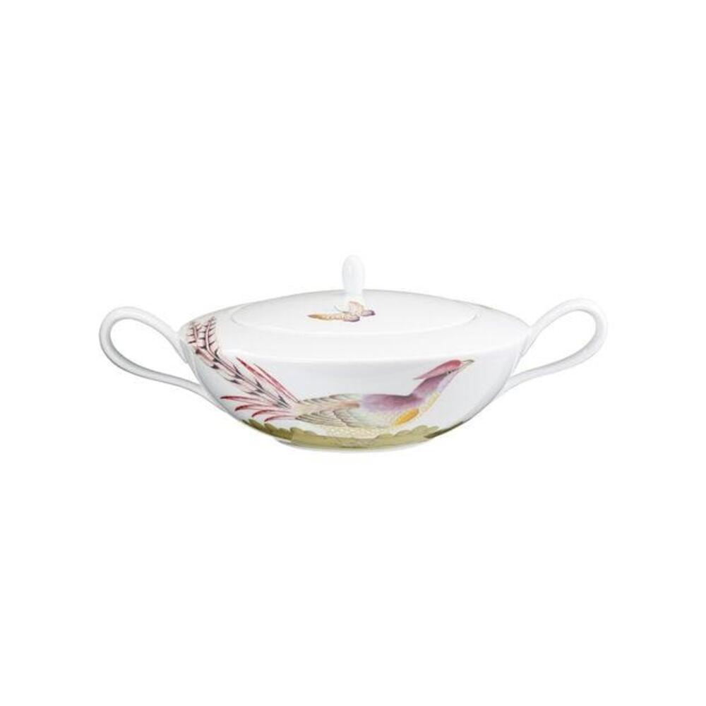 Paradis White Soup Tureen by Raynaud 