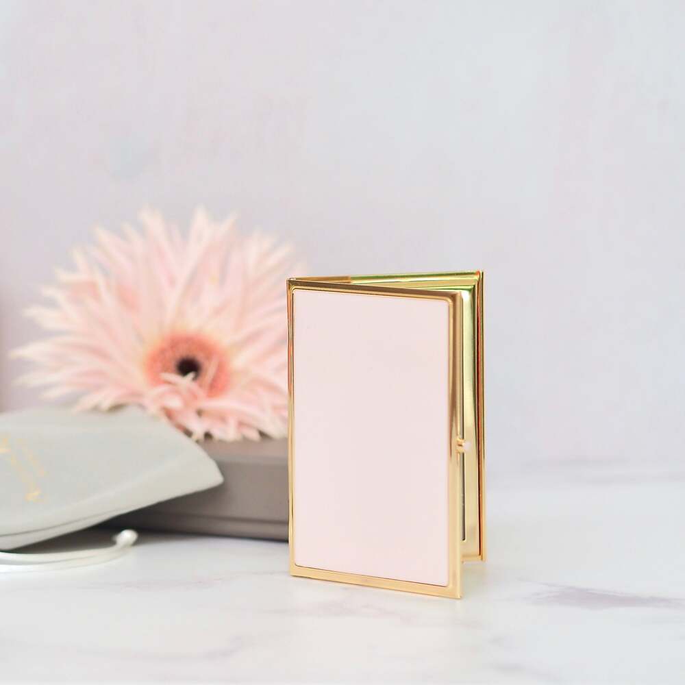 Pastel Pink & Gold Travel Frame 2"x3" by Addison Ross Additional Image-3