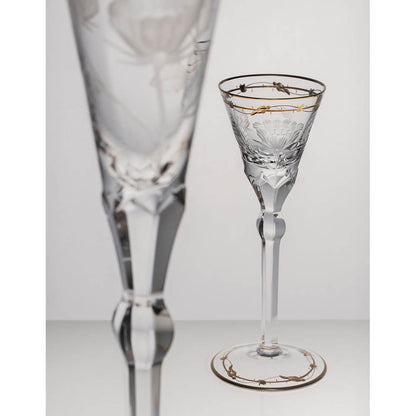 Paula Champagne Glass, 140 ml - Set of 2 Glasses by Moser 2