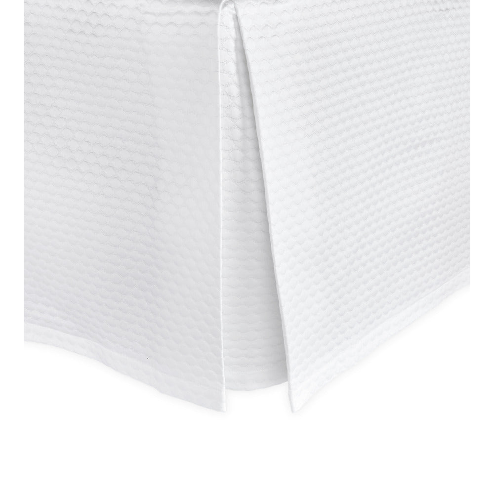 Pearl Bed Skirt White 