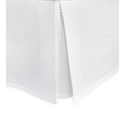 Pearl Bed Skirt White 