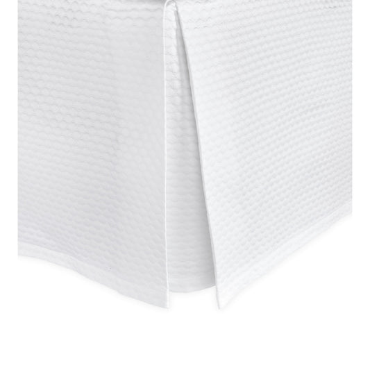 Pearl Bed Skirt White 