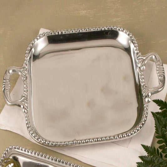 Pearl David Medium Square Tray by Beatriz Ball 