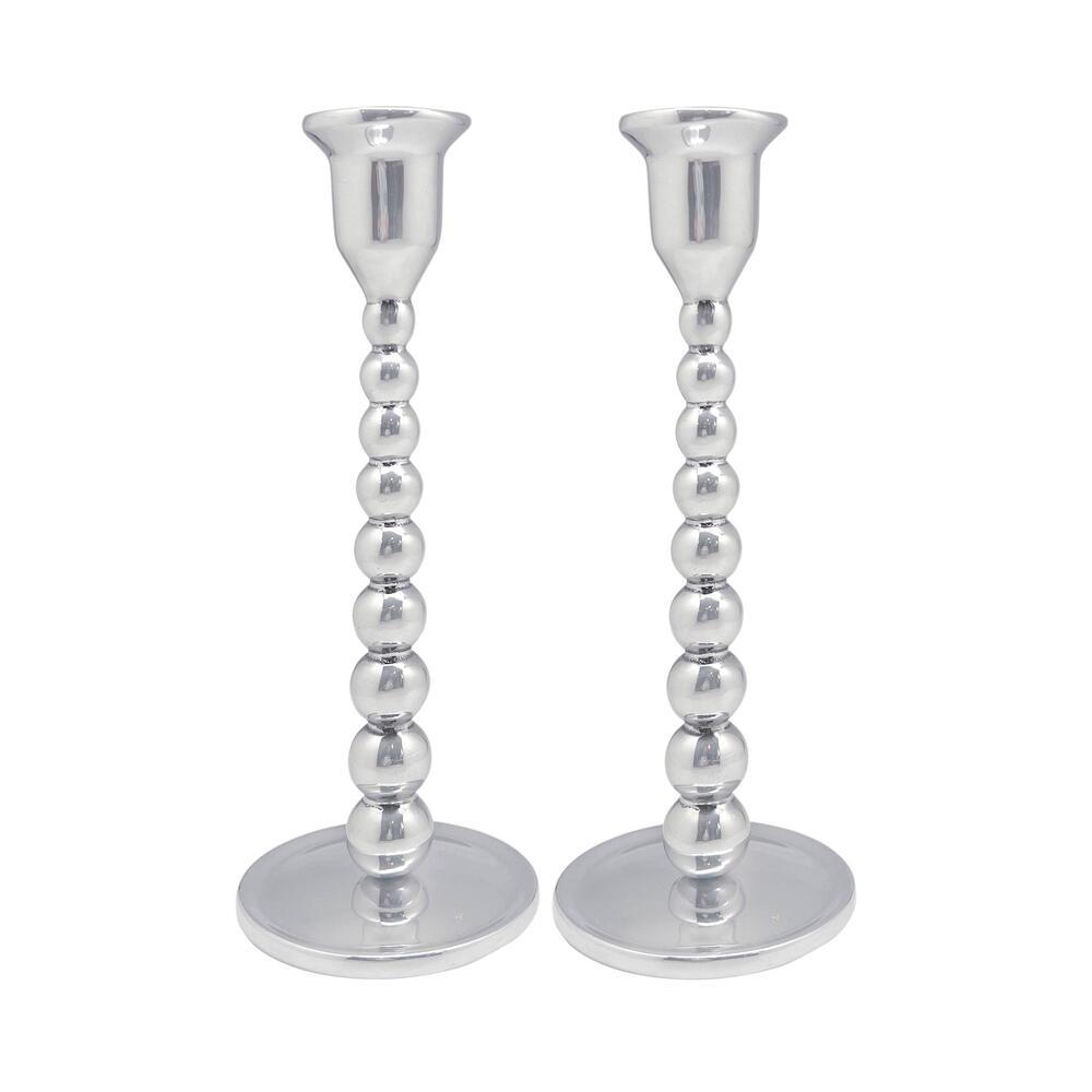 Pearled Medium Candlestick Set by Mariposa 