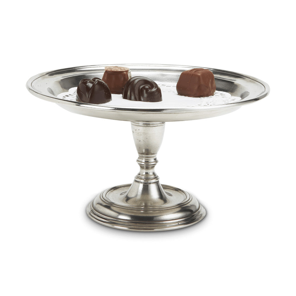 Pedestal Tray by Match Pewter 