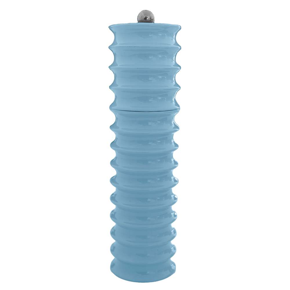 Periwinkle Blue Twister Salt and Pepper Grinder 24cm by Addison Ross