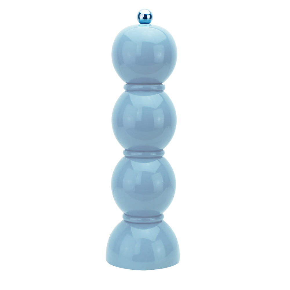 Periwinkle Bobbin Salt or Pepper Mill 24cm by Addison Ross