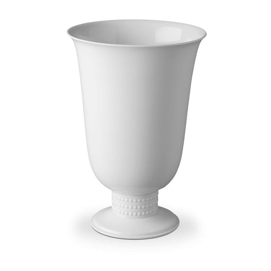 Perlee Footed Vase by L'Objet 