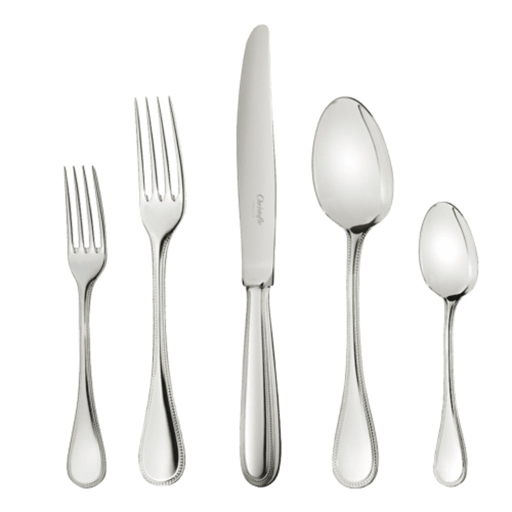 Perles 5-Piece Place Setting by Christofle