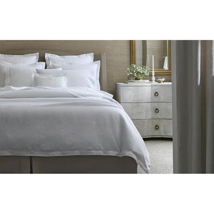 Petra Bed Skirt Steel Blue Queen 18" 
