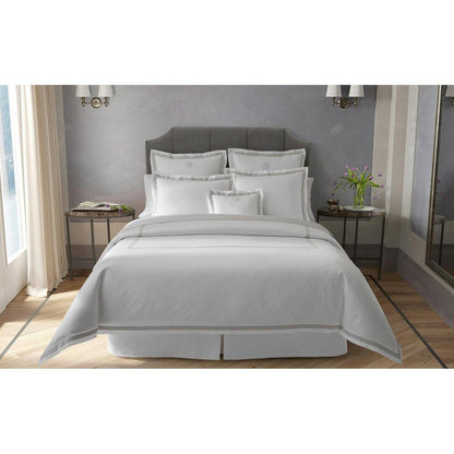 Petra Bed Skirt Prussian Blue Queen 18" 