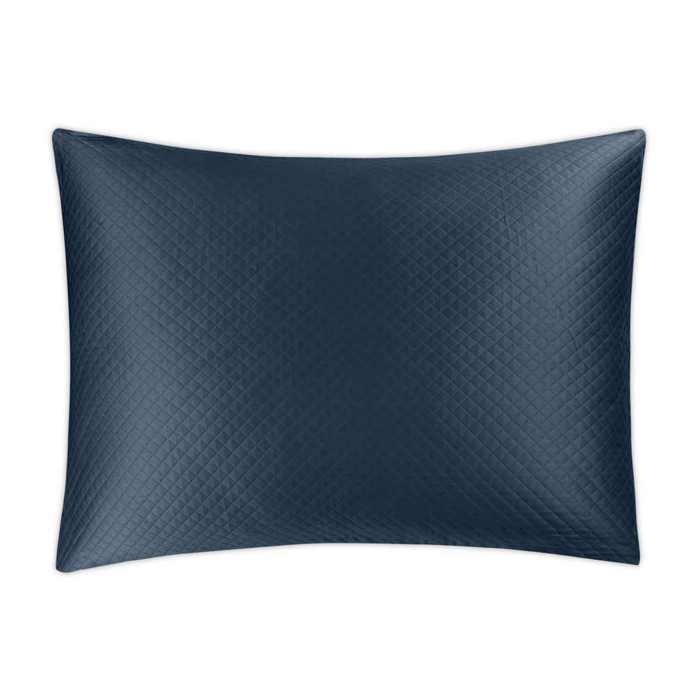 Petra Sham Prussian Blue Oversize Euro 